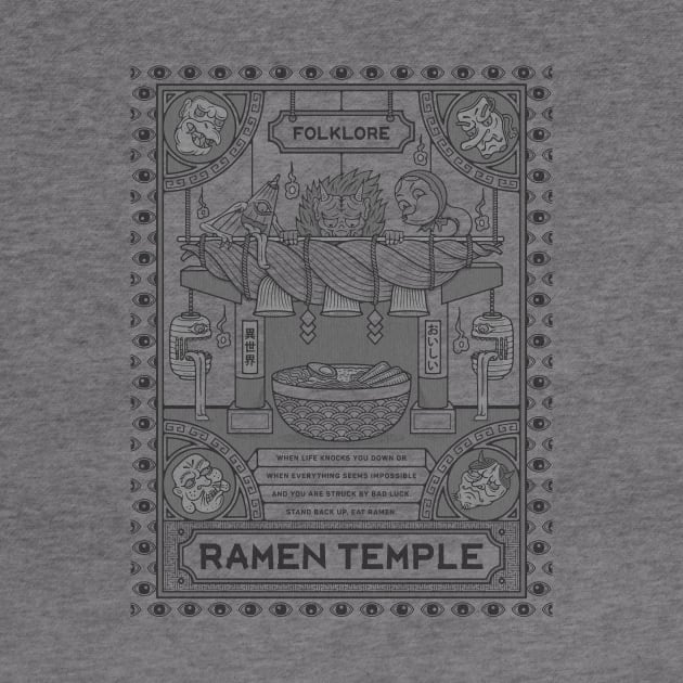 Ramen Temple Folklore by RyanRagnini